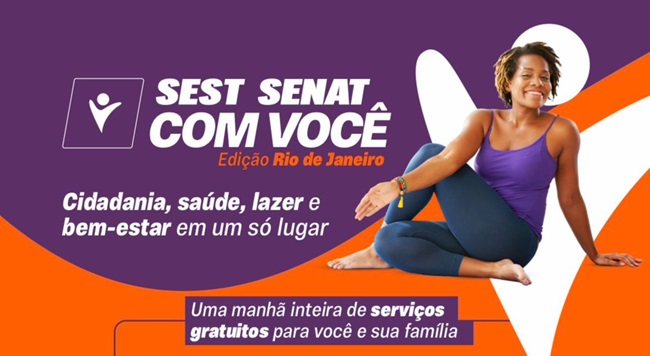 Sest Senat leva serviços gratuitos de saúde, esporte e lazer à Quinta da Boa Vista, no Rio de Janeiro, dia 31 de maio