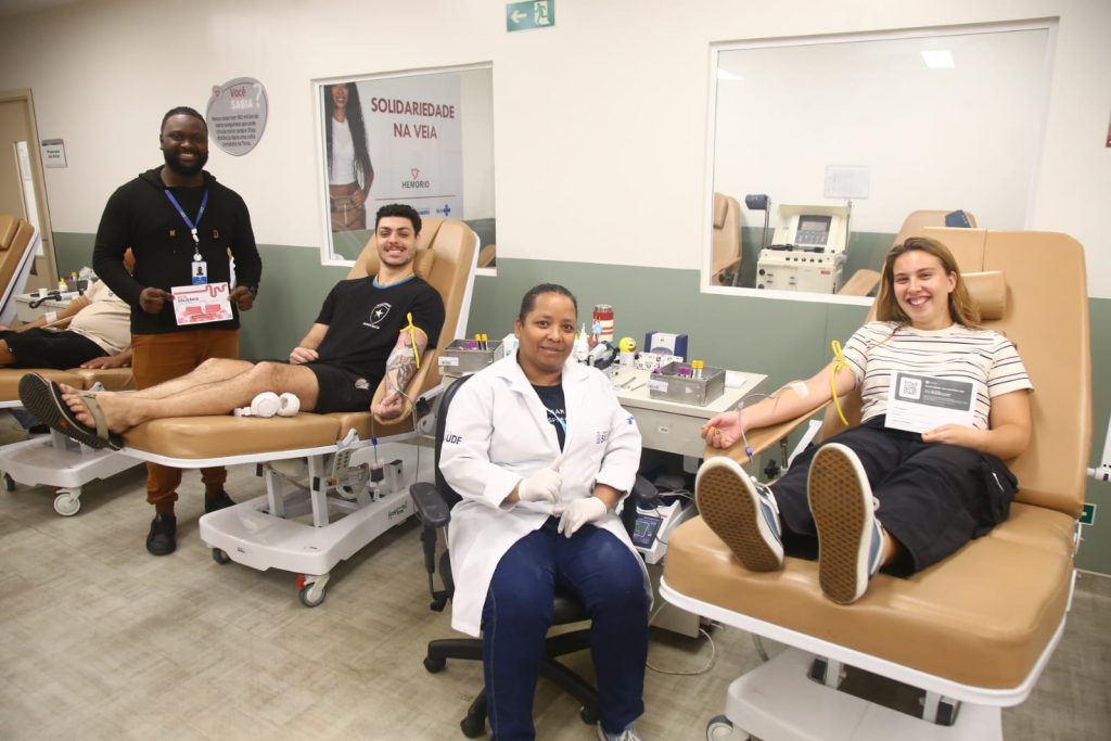 Campanha Rota Solidária arrecada 1.662 bolsas de sangue no Rio de Janeiro
