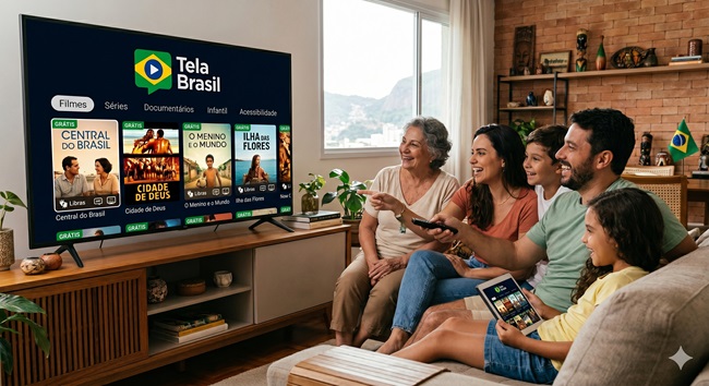 Tela Brasil: plataforma pública de streaming lançada pelo governo federal dá acesso gratuito a mais de 500 filmes