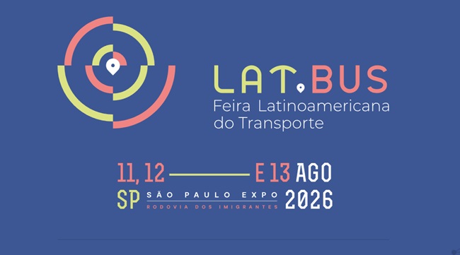 Feira Lat Bus 2026 reúne novidades em veículos e tecnologia para o transporte por ônibus