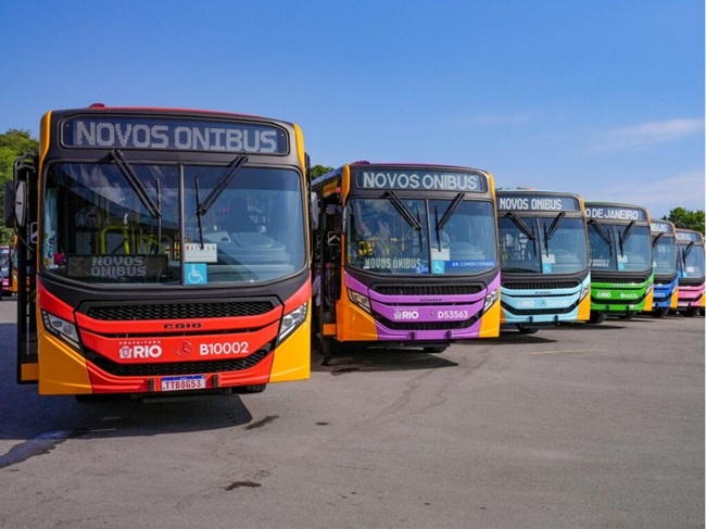 Rio de Janeiro terá mais de mil novos ônibus refrigerados em nova fase de licitação